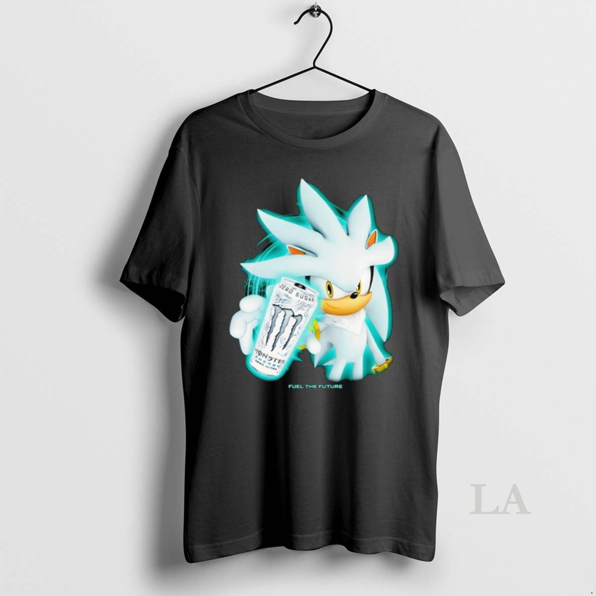 Original Silver Hedgehog Zero Sugar Monster Drink Hoodie Premium