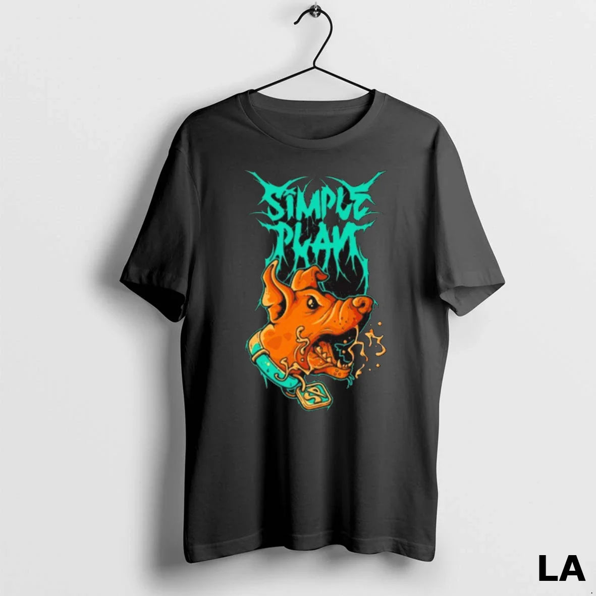 Original Simple Plan 2025 Dog Halloween Painting TShirt Modern Apparel