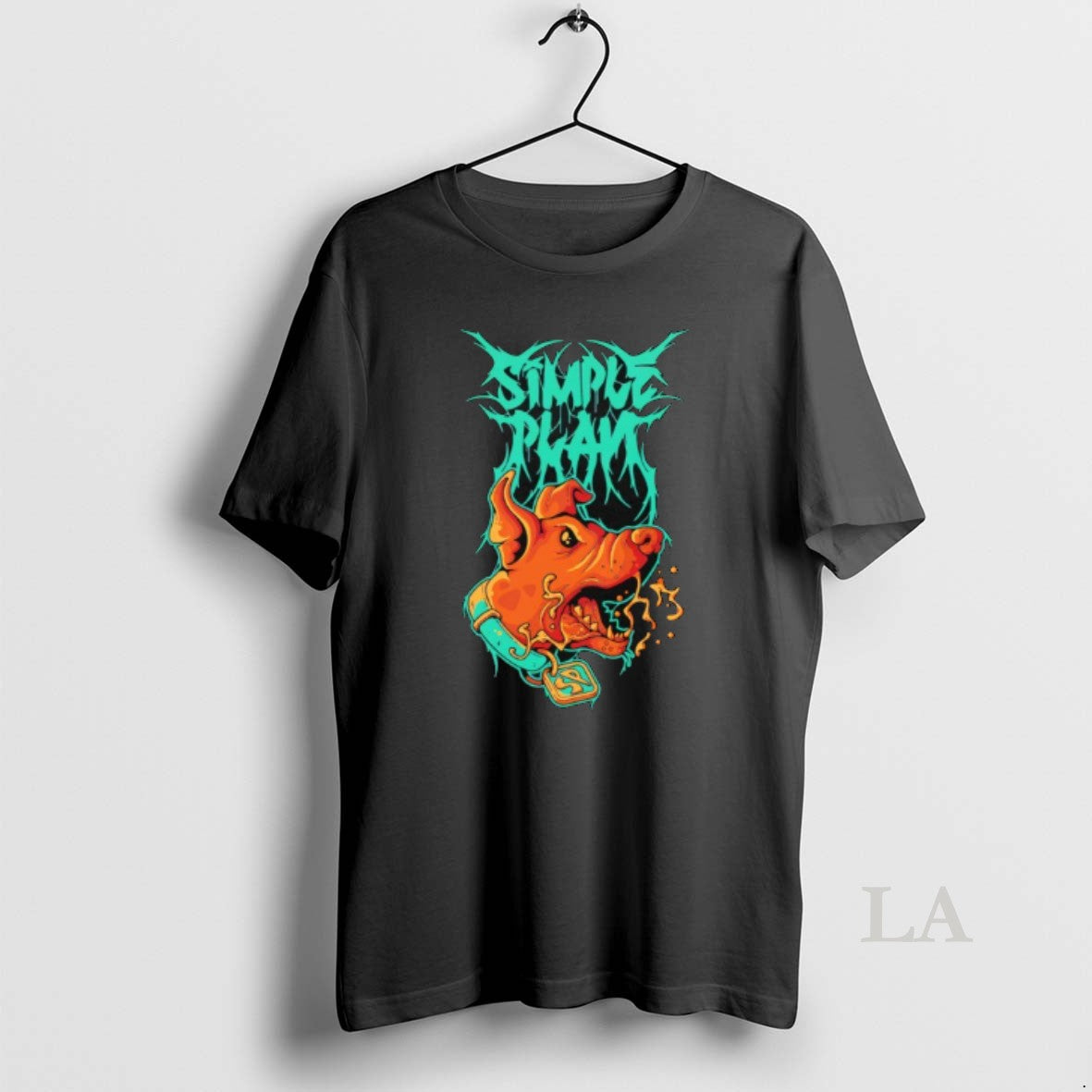 Original Simple Plan 2025 Halloween Spooky Metal Logo Shirt Vintage