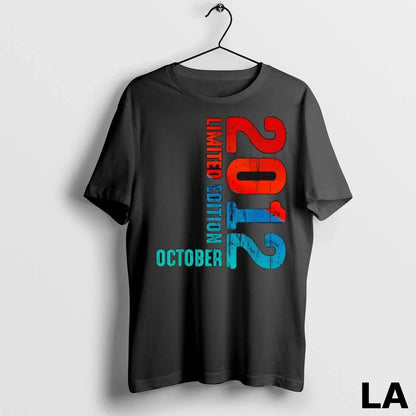 Original Since 2012 October 2012 Year 2012 2012 Ladies Shirt Vintage