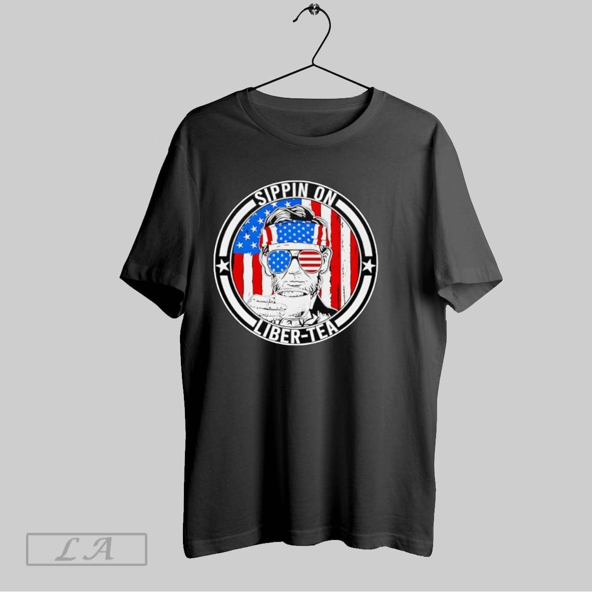 Original Sippin Liber Tea Liberty Usa Flag Hoodie Authentic Merch