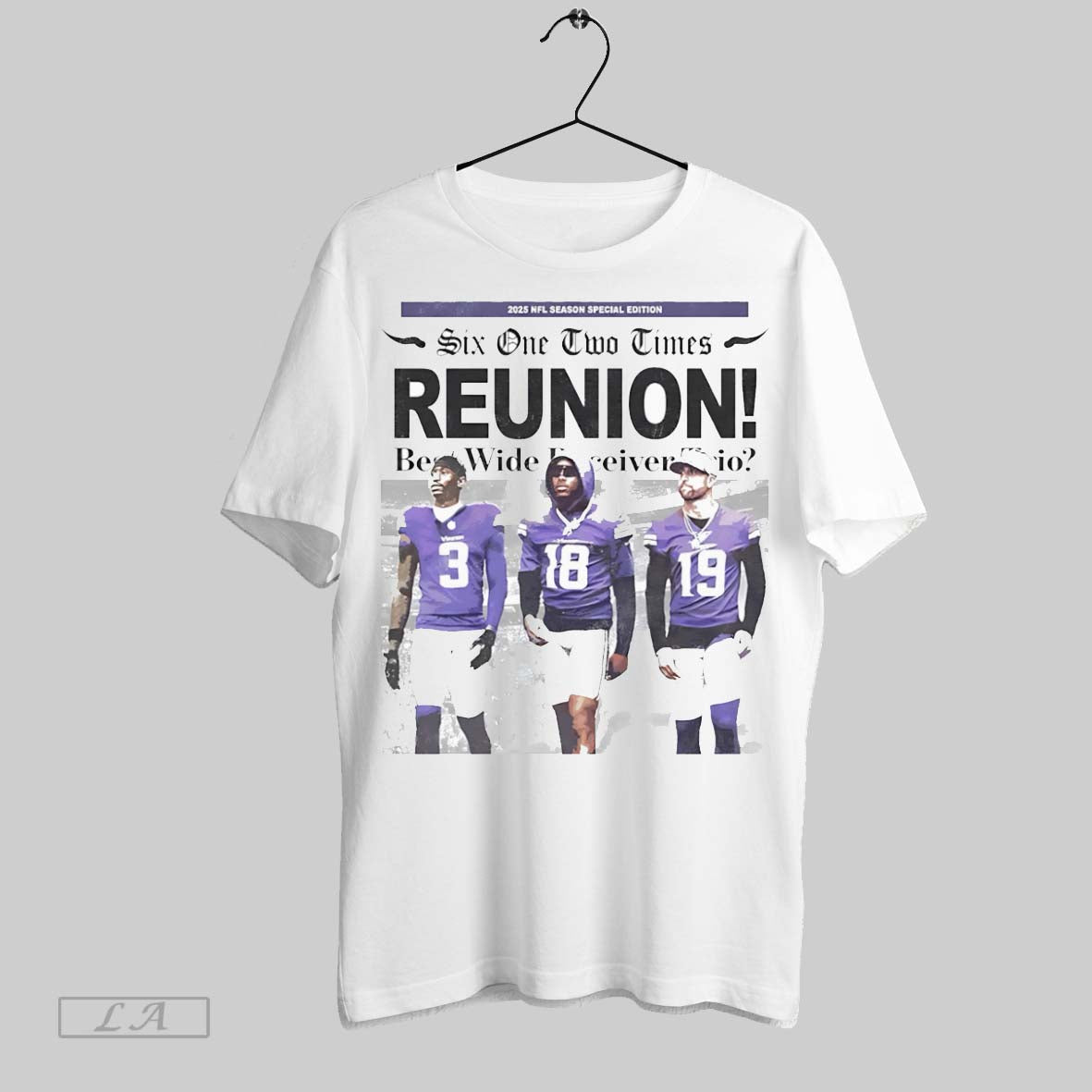 Original Six One Two Times Reunion Minnesota Vikings Hoodie Exclusive