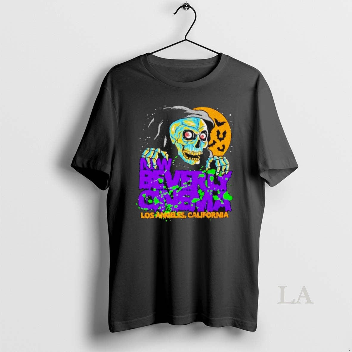 Original Skeleton New Beverly Cinema Los Angeles California Hoodie
