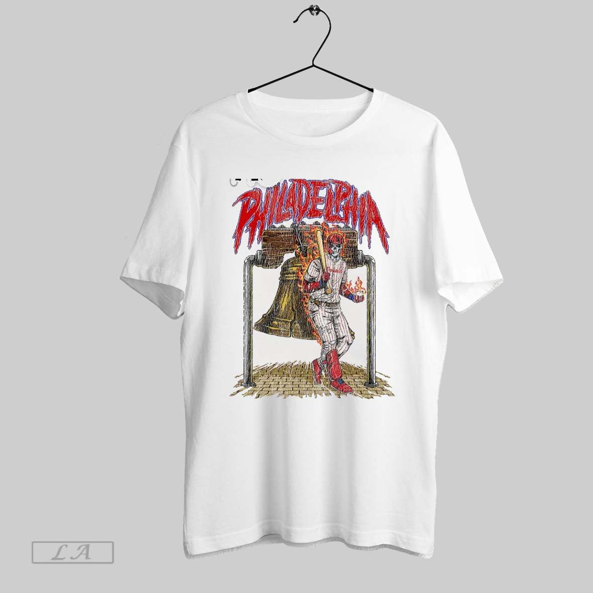 Original Skeleton Philadelphia Phillies Mlb 2025 Baseball Lovers Long