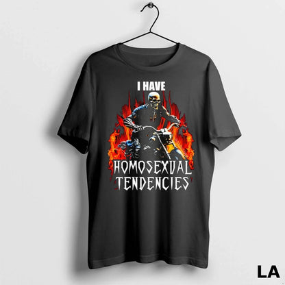 Original Skeleton I Have Homosexual Tendencies Sweatshirt Trendy Art