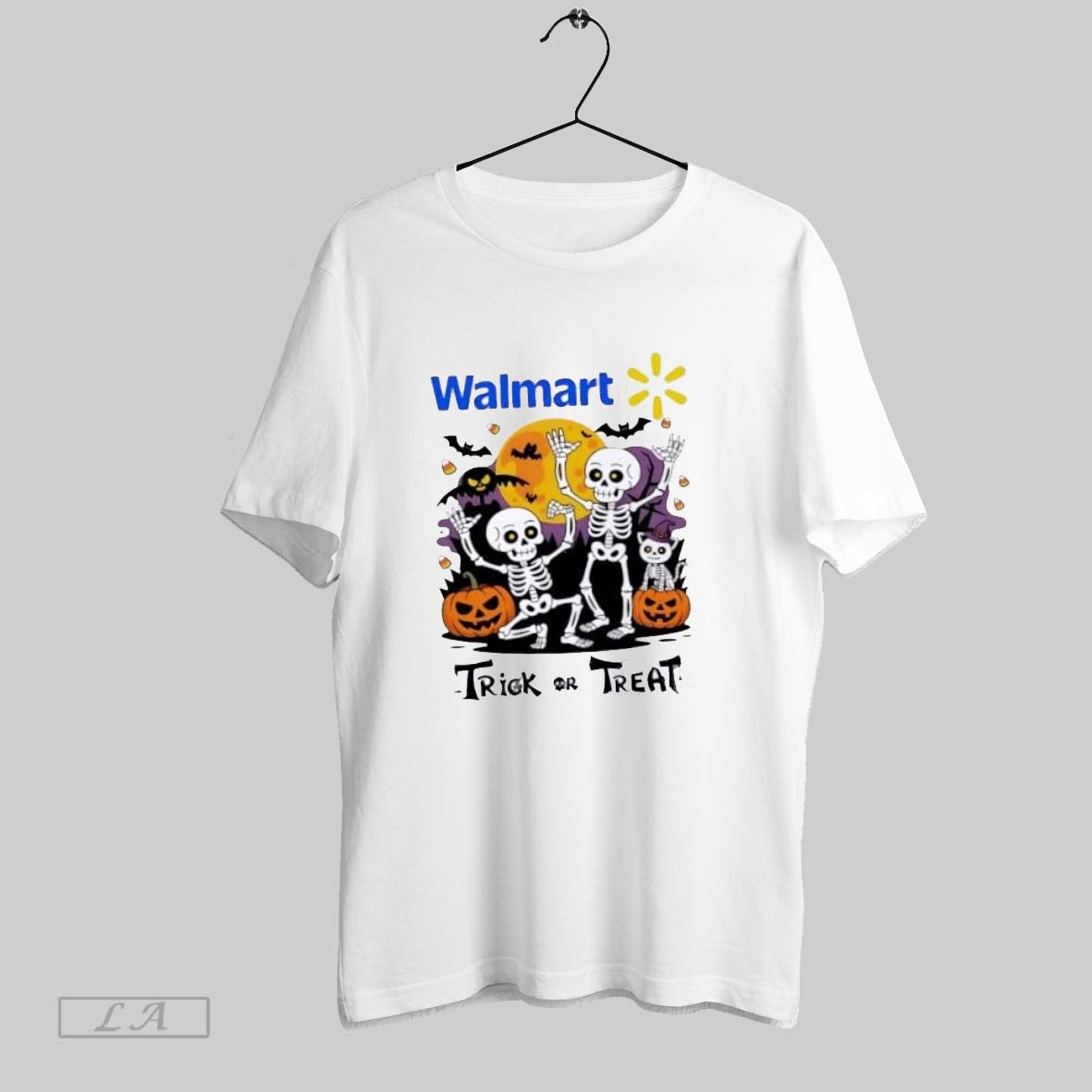 Original Skeletons X Walmart Trick Or Treat Halloween Long Sleeve