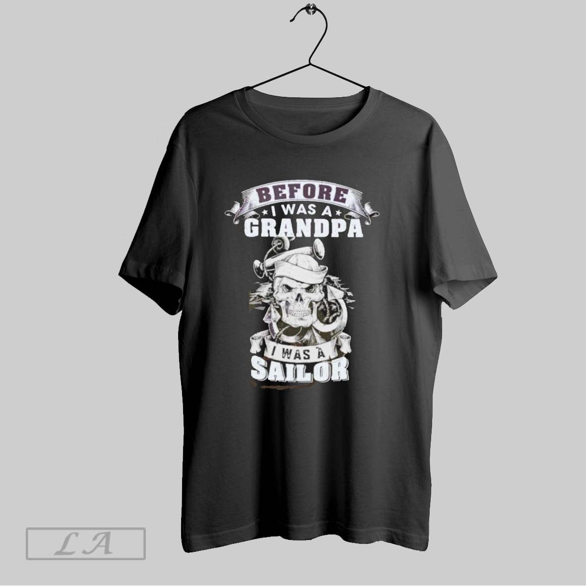 Original Skull Before I Was Grandpa I Was Sailor Shirt Premium Design
