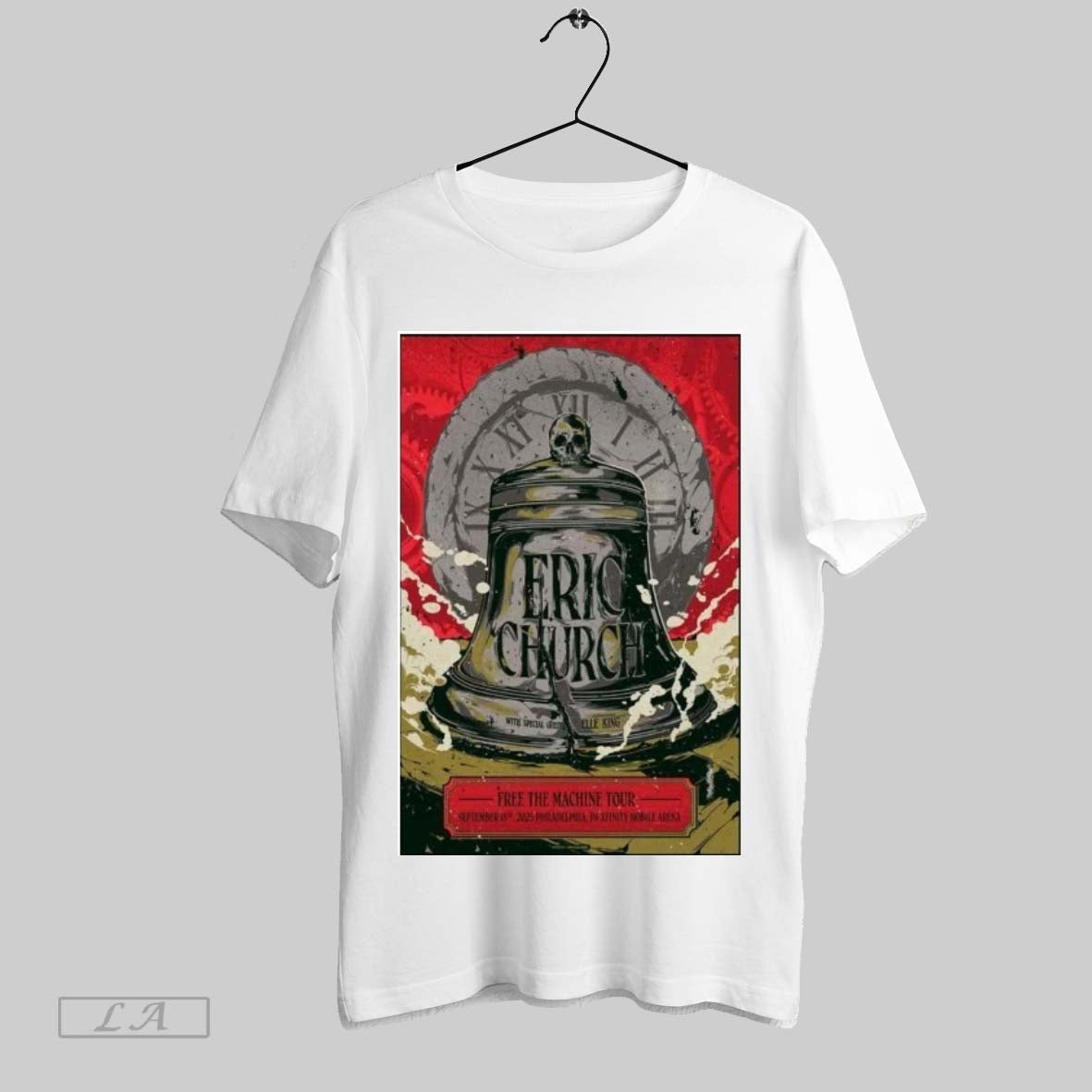 Original Skull Eric Church September 18 2025 Xfinity Mobile Arena
