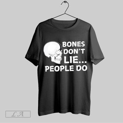 Original Skull Bones Dont Lie People Do Long Sleeve Retro Design