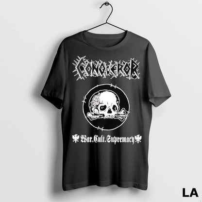 Original Skull Conqueror War Cult Supremacy Sweatshirt Designer Art