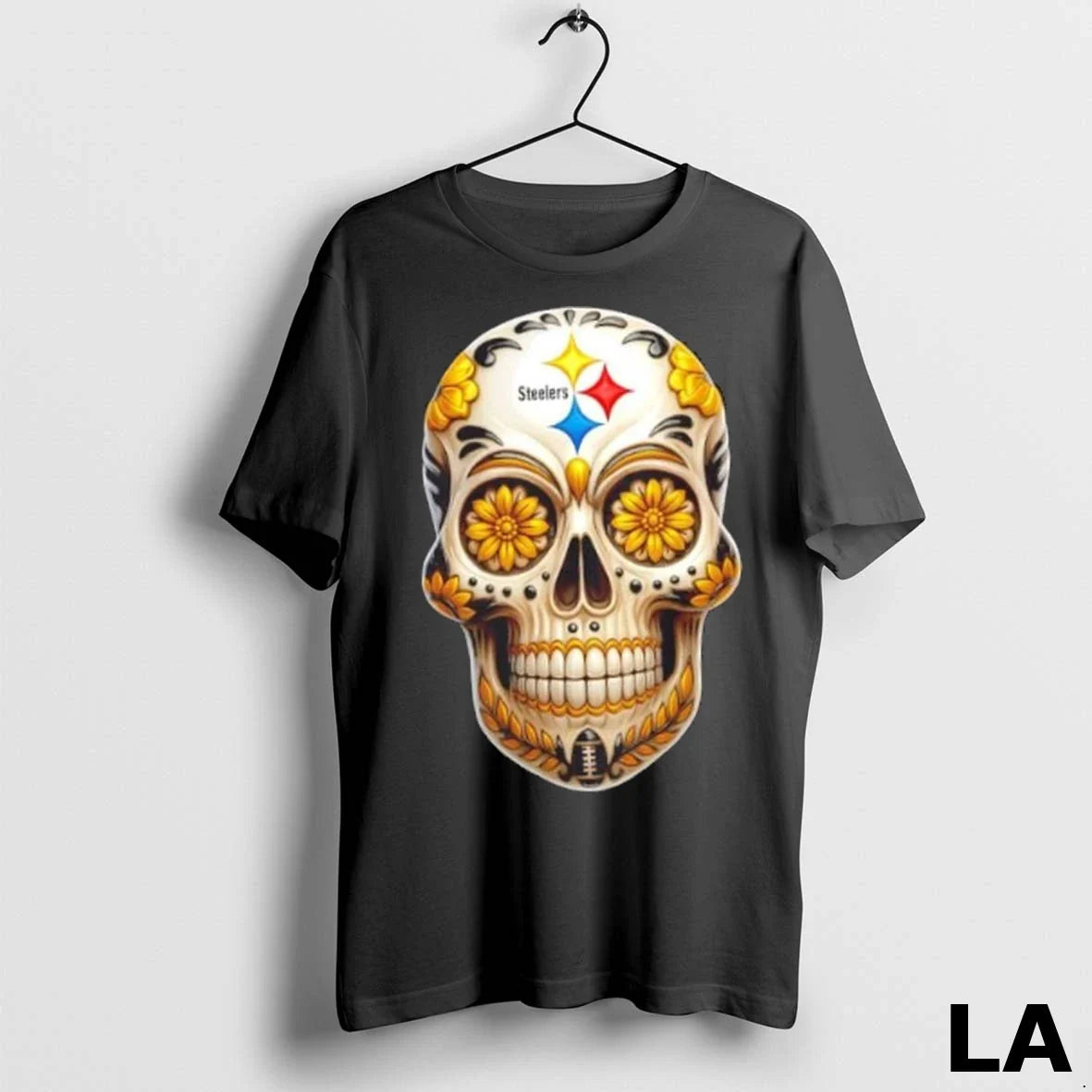 Original Skull Floral Pittsburgh Steelers Football Hoodie Premium Gift