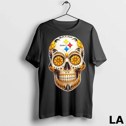 Original Skull Floral Pittsburgh Steelers Football Hoodie Premium Gift