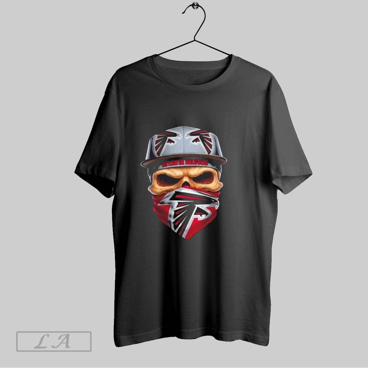 Original Skull Wearing Face Scarf Atlanta Falcons Football Hoodie