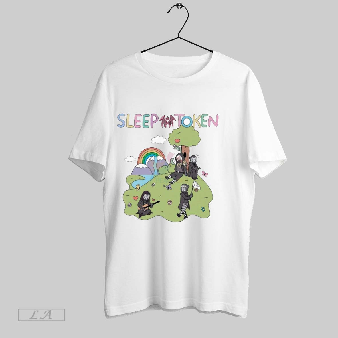 Original Sleep Token Band Themed Fun Cartoon Long Sleeve Authentic