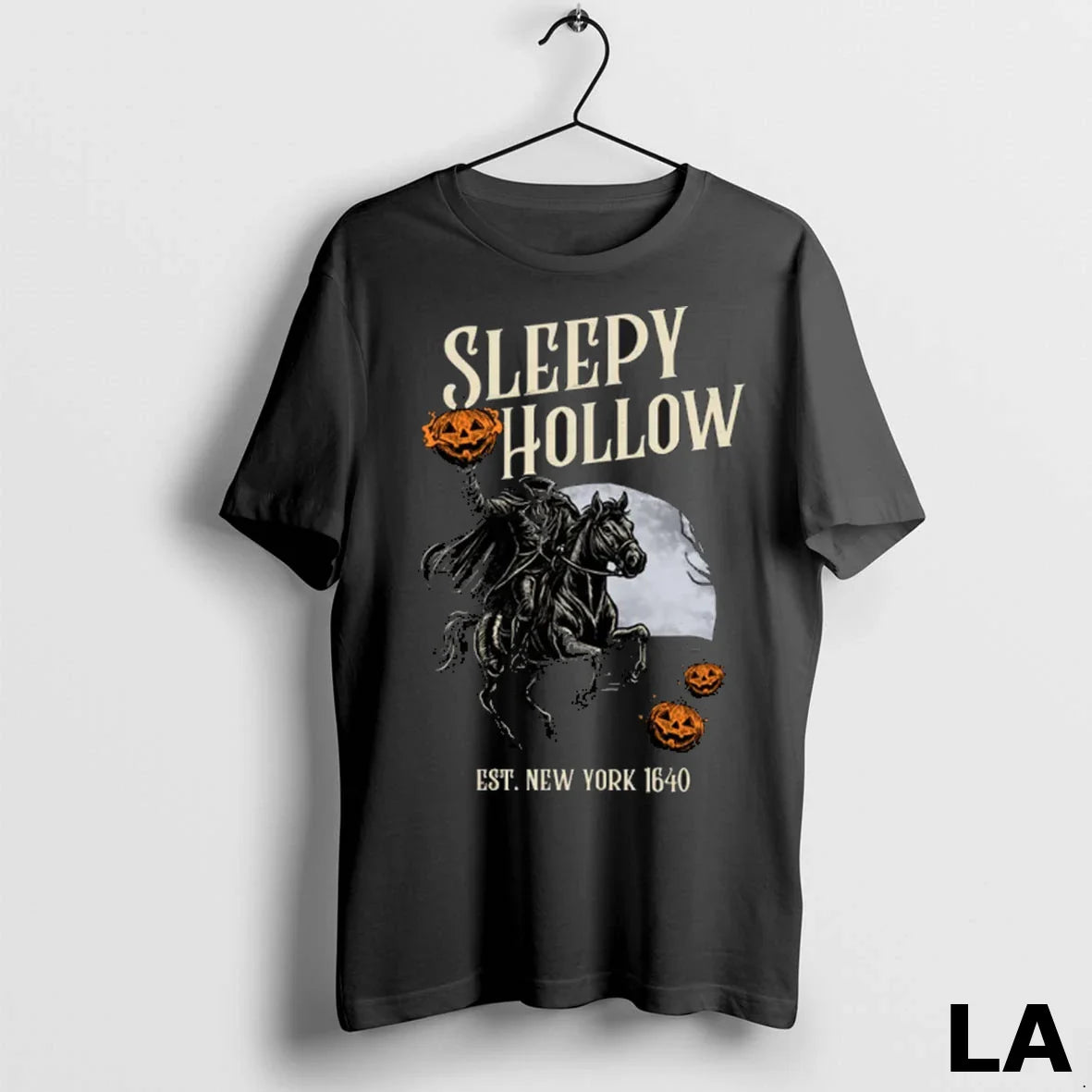 Original Sleepy Hollow New York Est 1640 Halloween Headless Pumpkin