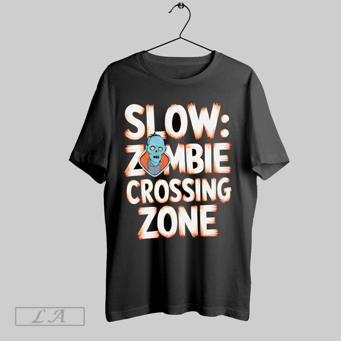 Original Slow Zombie Crossing Zone Sweatshirt Classic Design