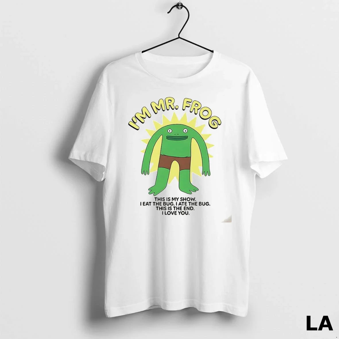 Original Smiling Friends Im Mr Frog This Is My Show Sweatshirt