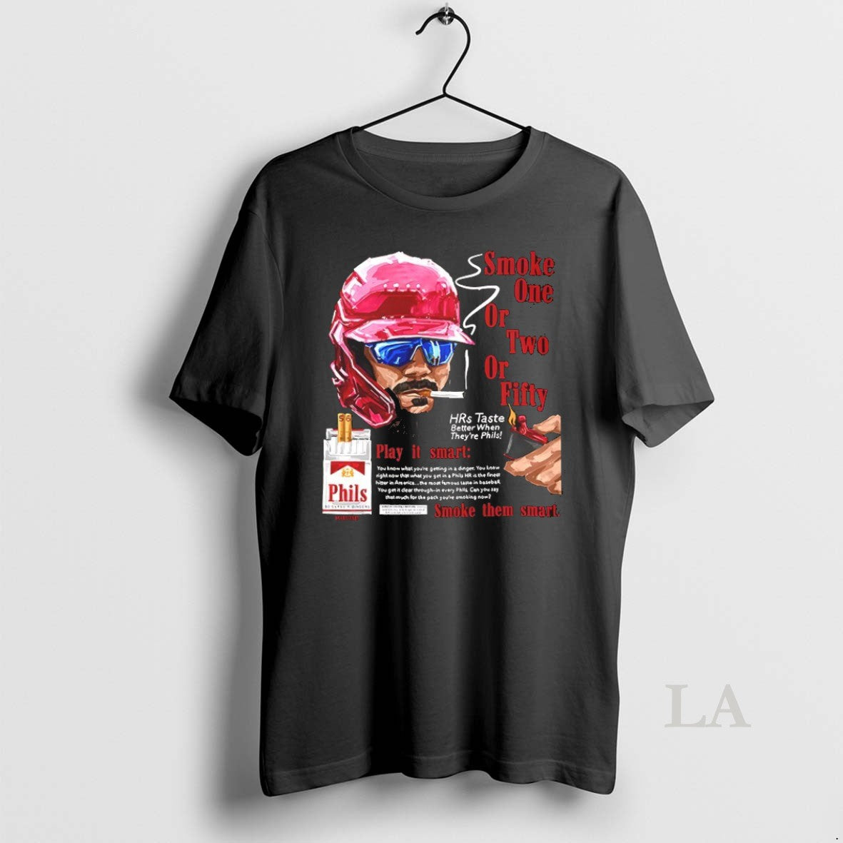 Original Smoke 50 Hrs One Or Two Or Fifty Philadelphia Phillies