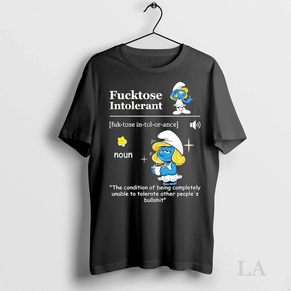 Original Smurfette Fucktose Intolerant Meaning Condition Being