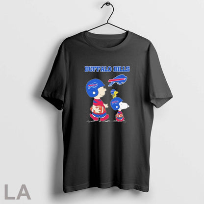Original Snoopy And Brown Buffalo Bills Logo Shirt Unique Outfit