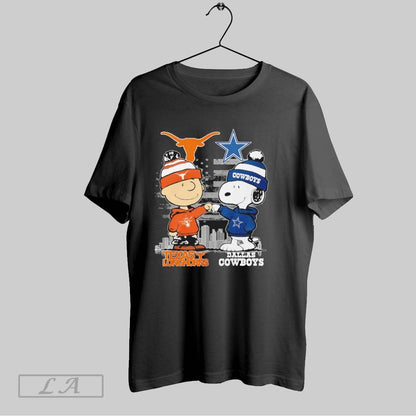 Original Snoopy Fist Bump Charlie Brown Dallas Cowboys And Texas