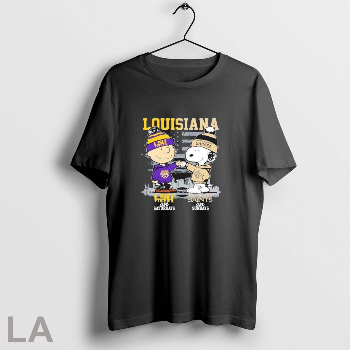 Original Snoopy Fist Bump Charlie Brown Lsu Saturdays And Saints