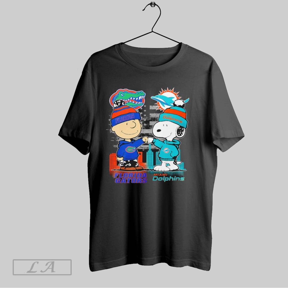 Original Snoopy Fist Bump Charlie Brown Miami Dolphins And Florida