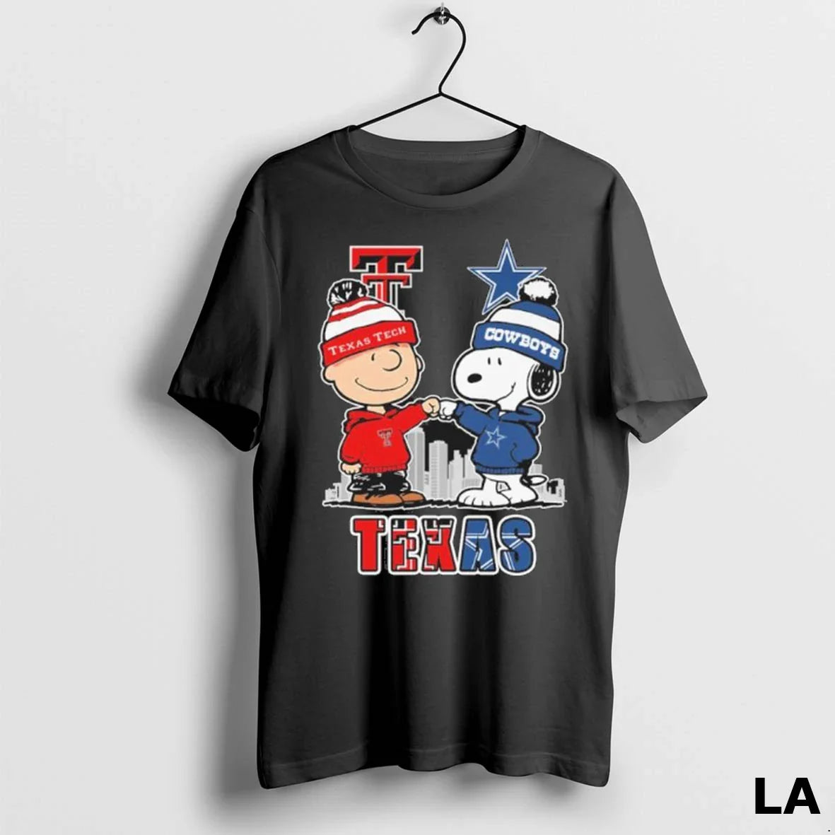 Original Snoopy Fist Bump Charlie Brown Texas Tech Red Raiders And