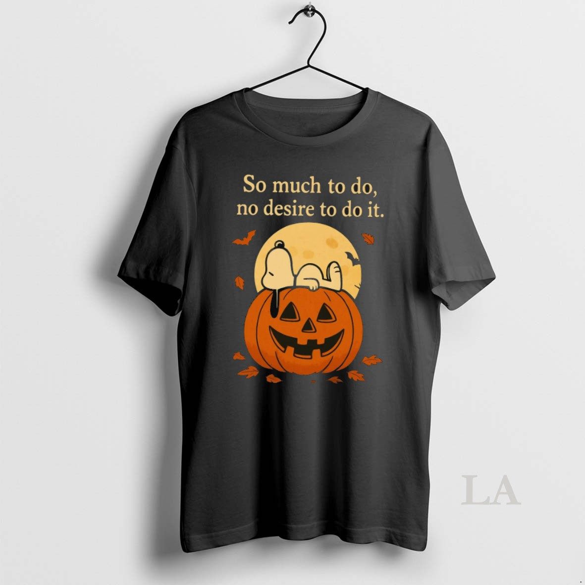 Original Snoopy Halloween So Much To Do No Desire To Do Hoodie