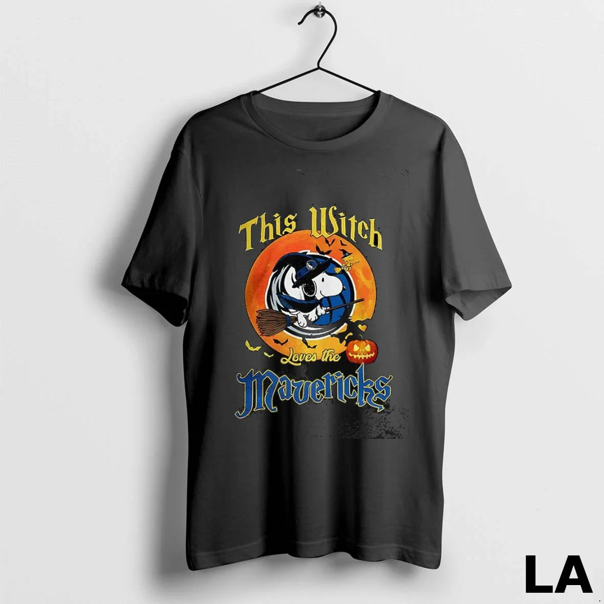 Original Snoopy This Witch Loves Dallas Mavericks Halloween Tank Top