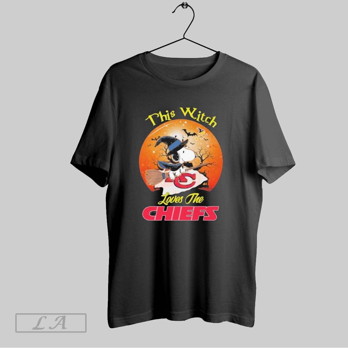 Original Snoopy This Witch Loves Kansas City Chiefs TShirt Modern