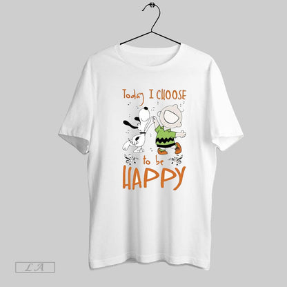 Original Snoopy Today I Choose To Be Happy White S Sweatshirt Trendy