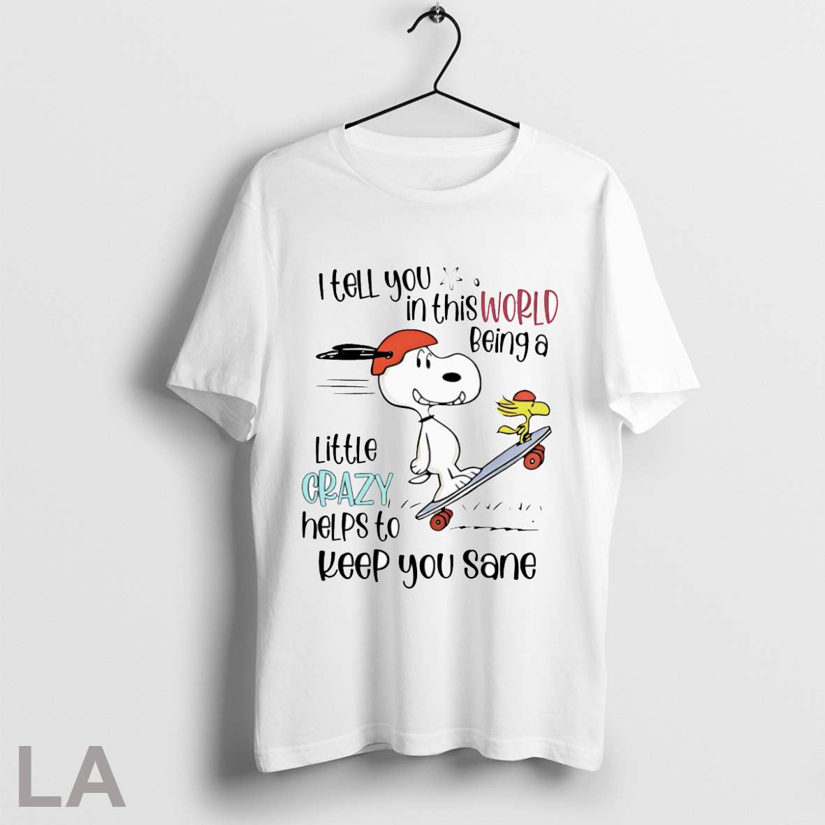 Original Snoopy And Woodstock I Tell You This World Being Little