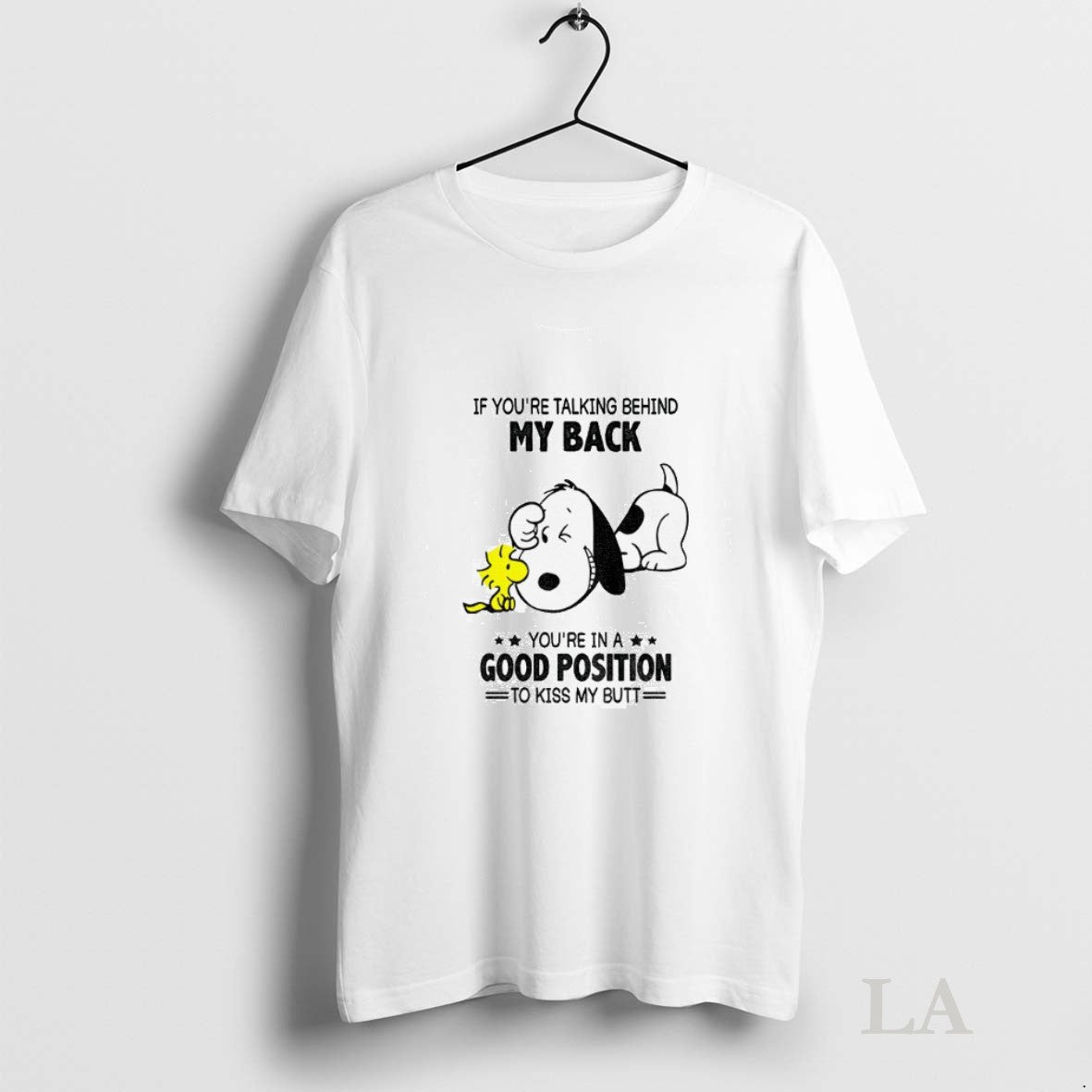Original Snoopy And Woodstock Is Youre Talking Behind My Back Youre
