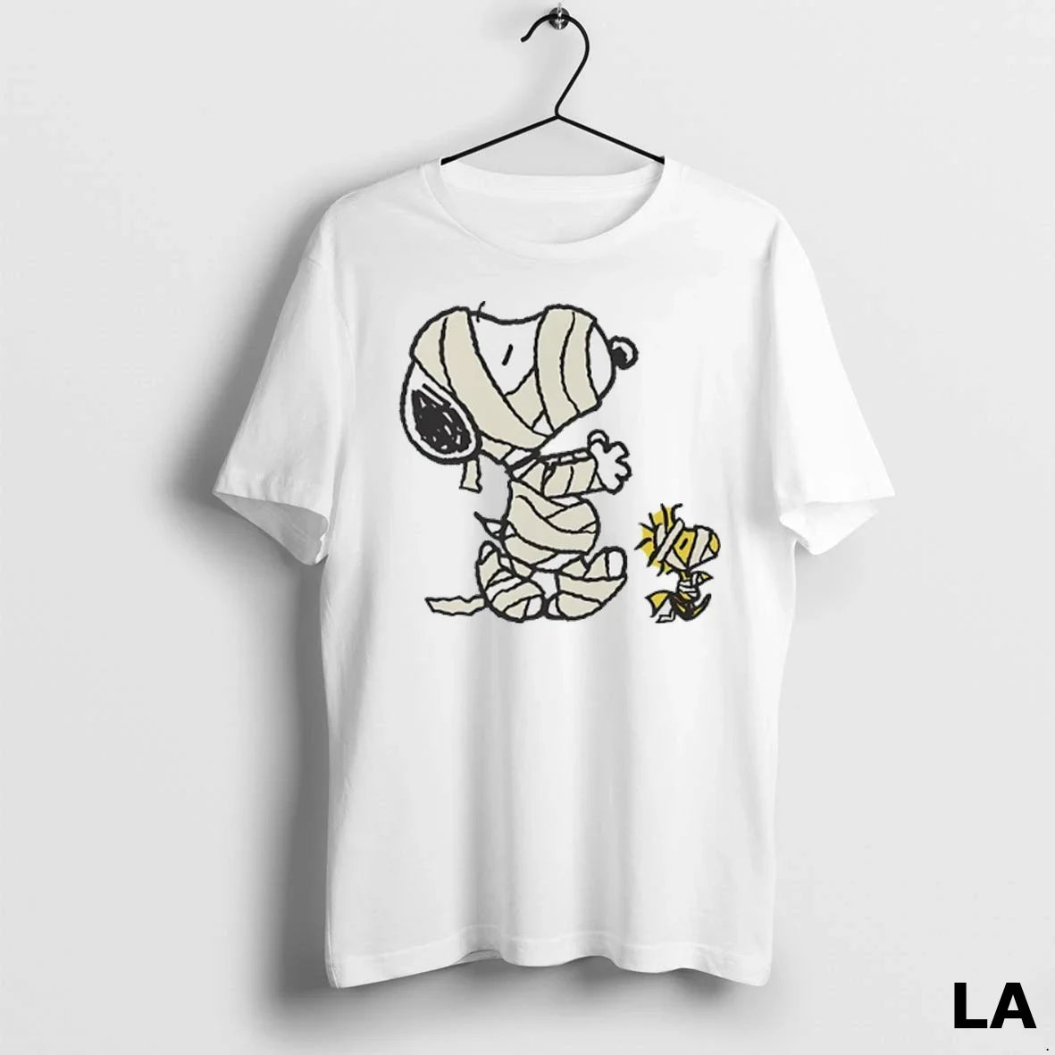 Original Snoopy And Woodstock Mummy Halloween Hoodie Modern Style