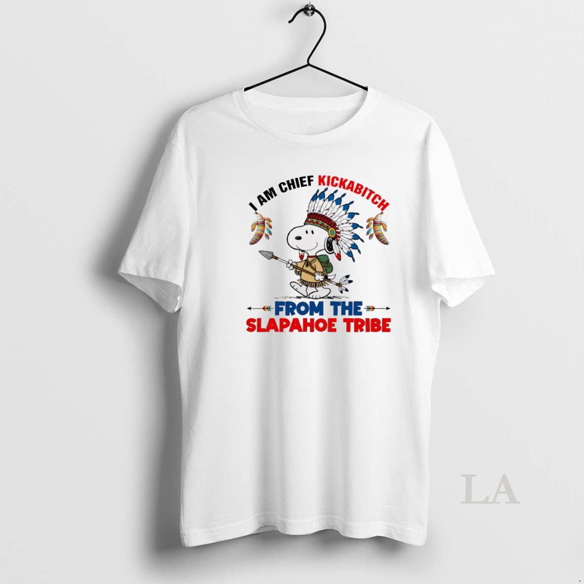Original Snoopy Native American I Am Chief Kickabitch From Slapahoe