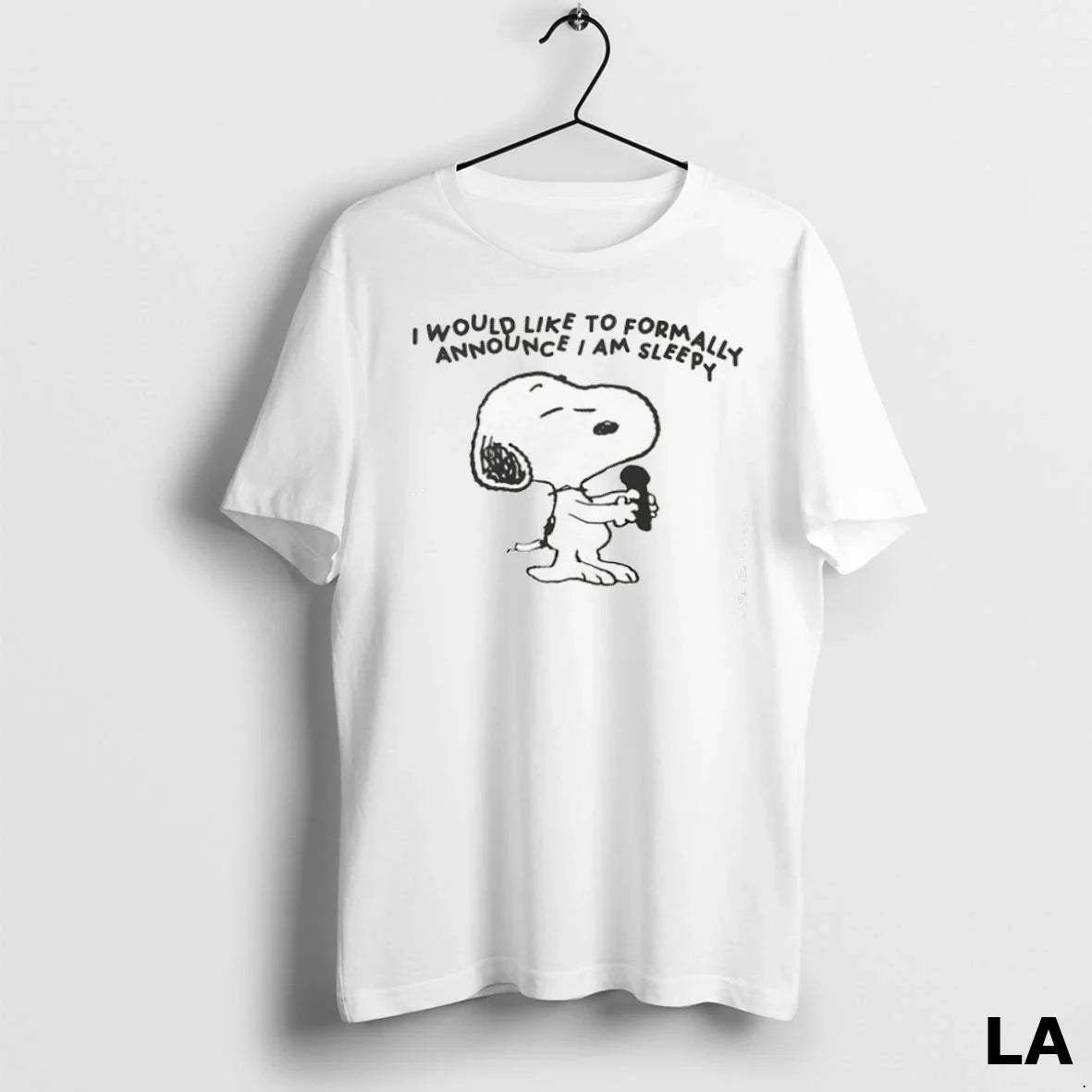 Original Snoopy Singing I Would Like To Formally Announce I Am Sleepy