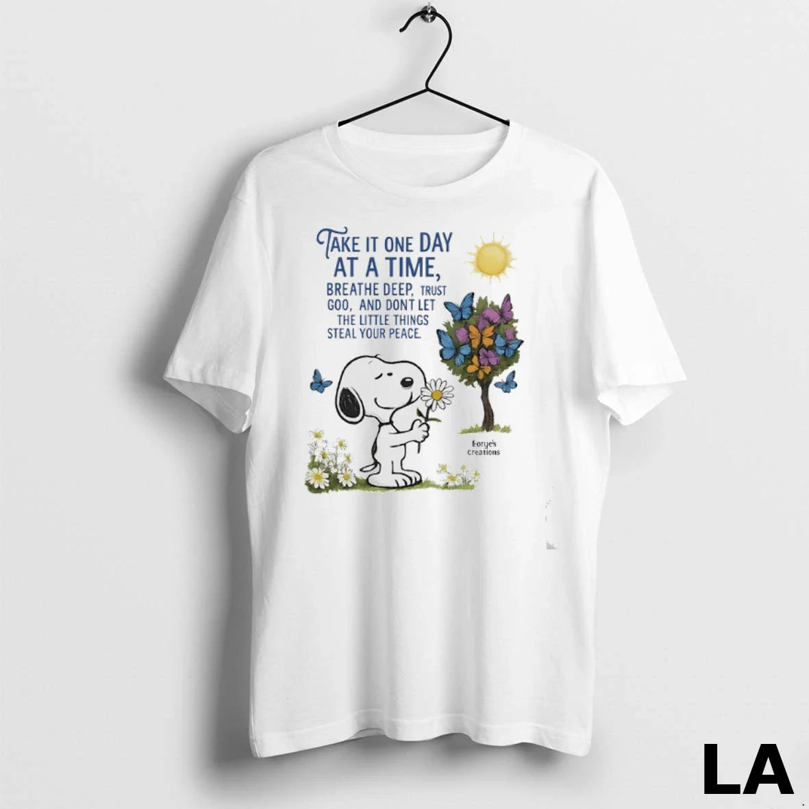 Original Snoopy Take It One Day Time Breathe Deep Trust Goo And Dont