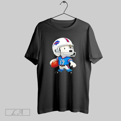 Original Snoopy Wearing Buffalo Bills Football Sweatshirt Authentic
