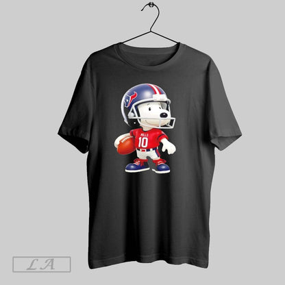 Original Snoopy Wearing Houston Texans Football Sweatshirt Trendy