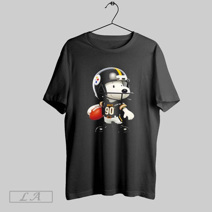 Original Snoopy Wearing Pittsburgh Steelers Football Sweatshirt