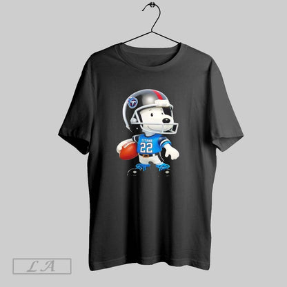 Original Snoopy Wearing Tennessee Titans Football Hoodie Designer
