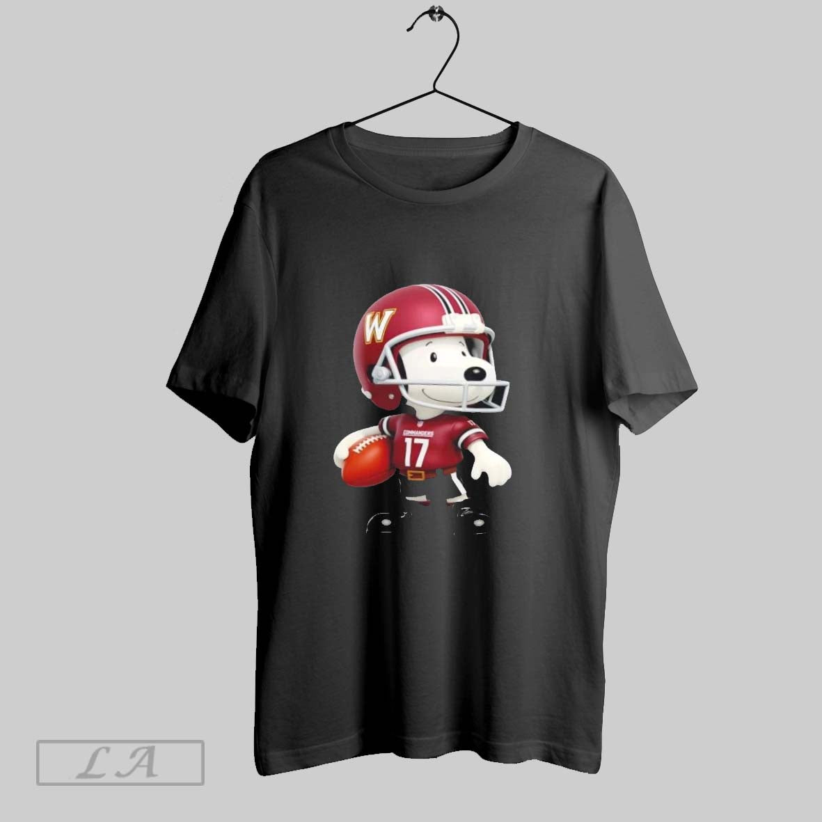 Original Snoopy Wearing Washington Commanders Football Sweatshirt