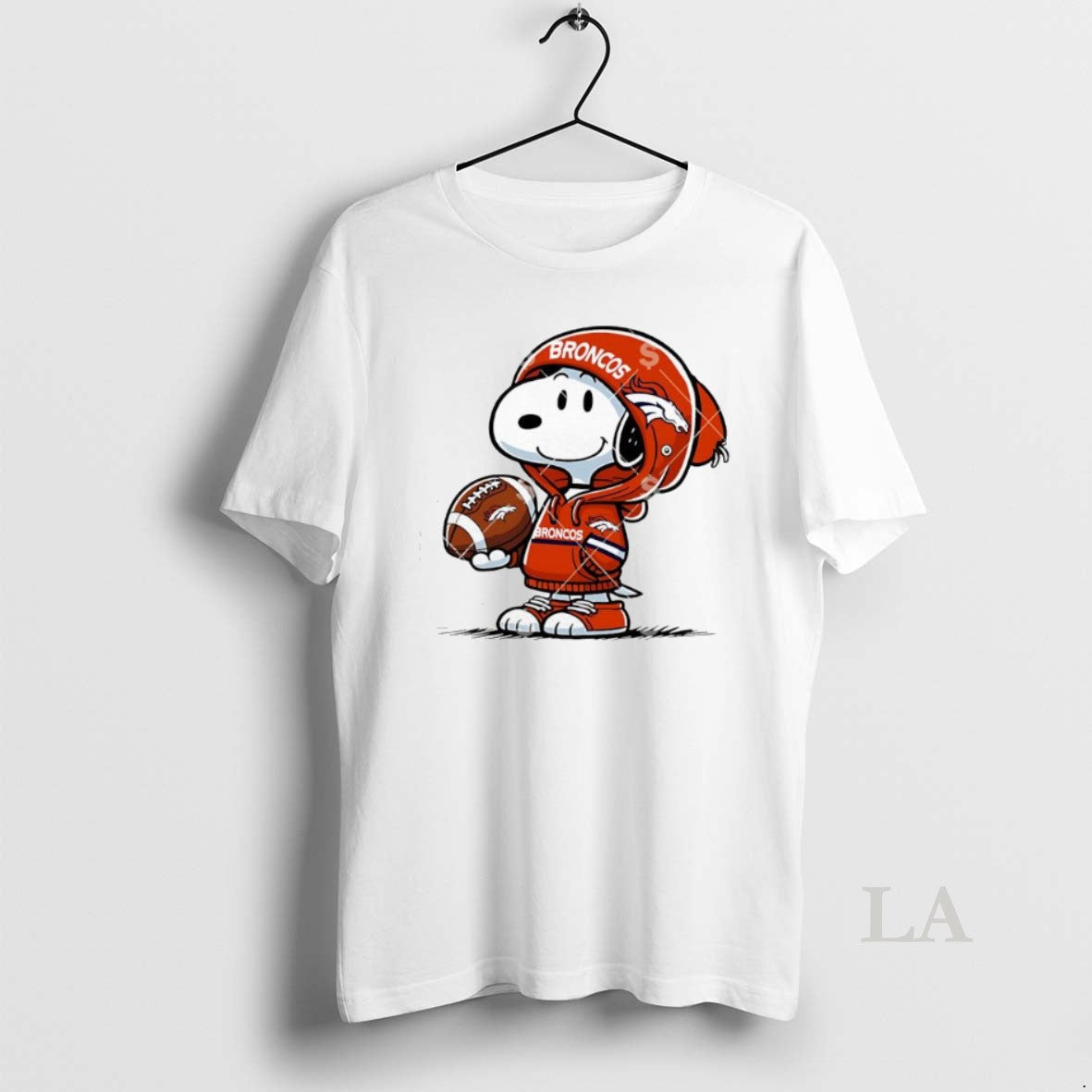 Original Snoopy Wears Denver Broncos Logo Sweatshirt Modern Look