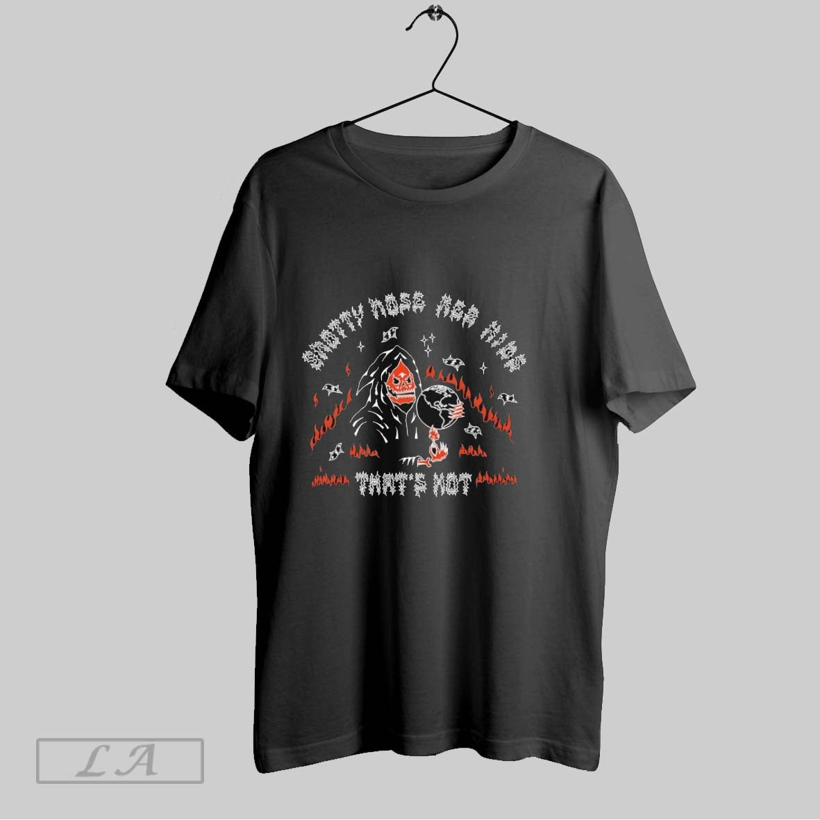 Original Snotty Nose Rez Thats Hot Grim Reaper Globe Long Sleeve