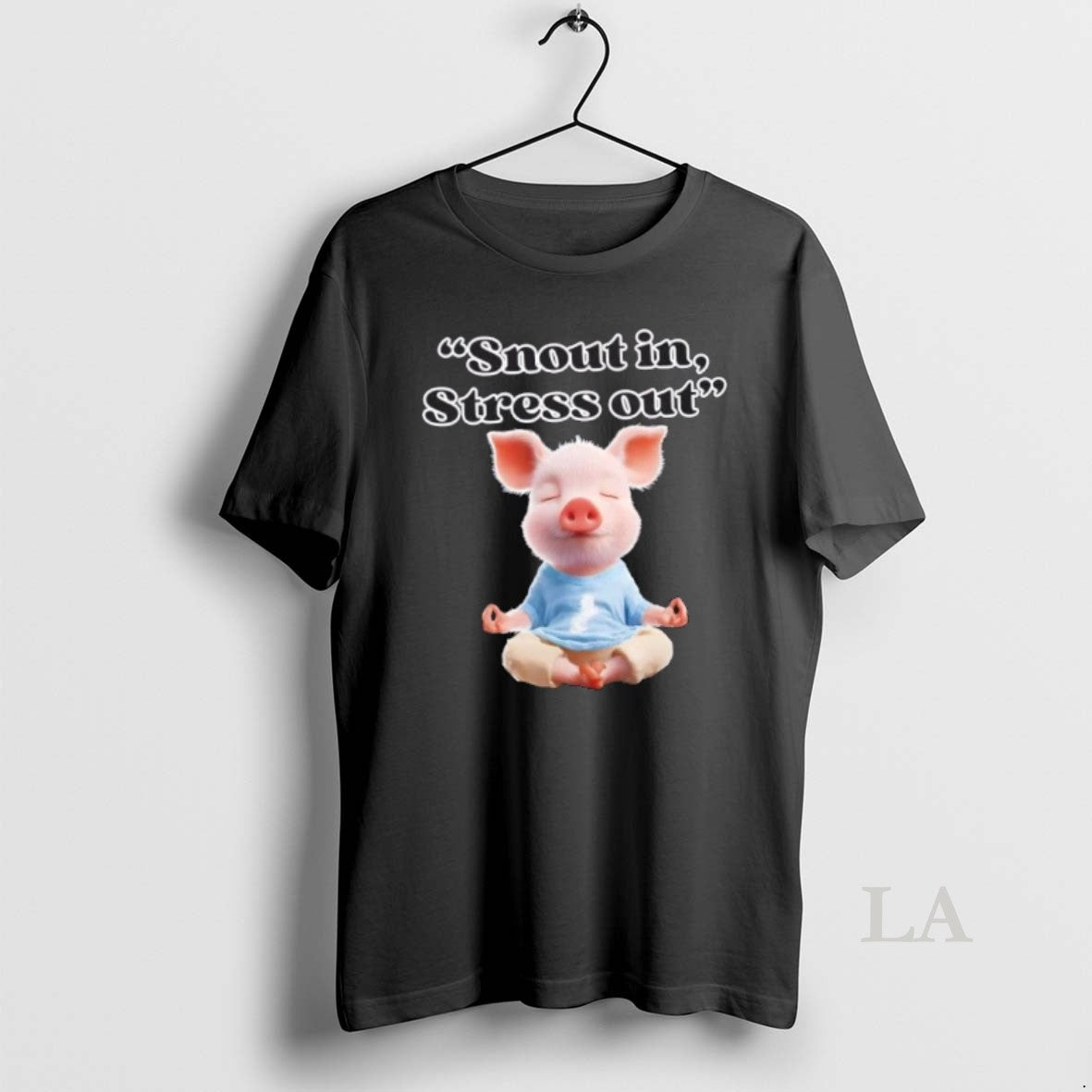 Original Snout Stress Out Pig Zen TShirt Classic Gift