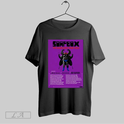 Original Soapbox Uk Eu Tour Dates 2025 Hoodie Retro Look