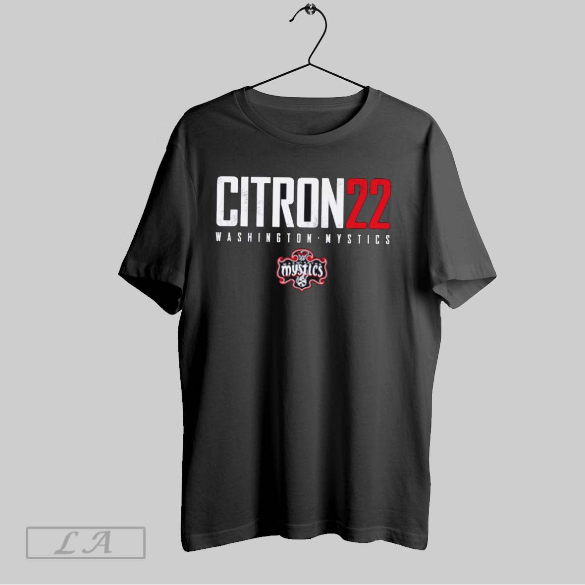 Original Sonia Citron 22 Washington Mystics Wnba Elite Long Sleeve