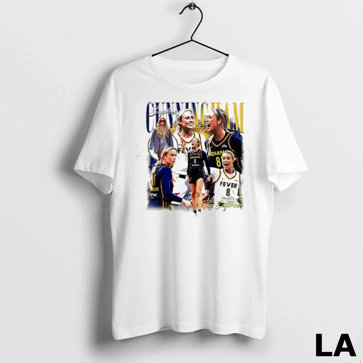 Original Sophie Cunningham Indiana Fever Basketball Enforcer Tee