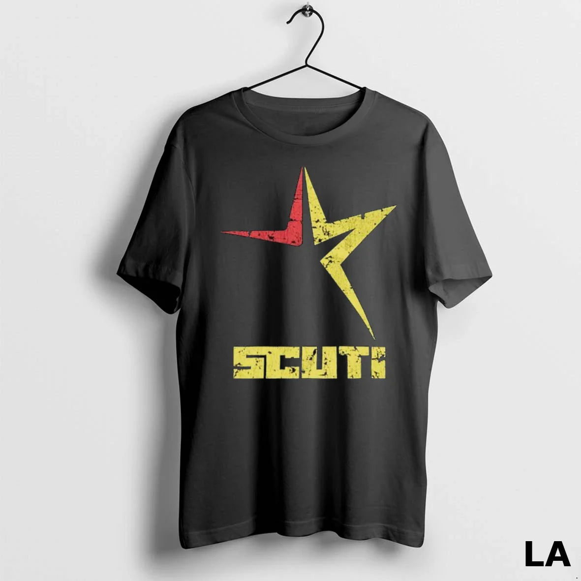 Original Sp5Der X Uy Scuti Red Yellow Star Long Sleve TShirt Premium